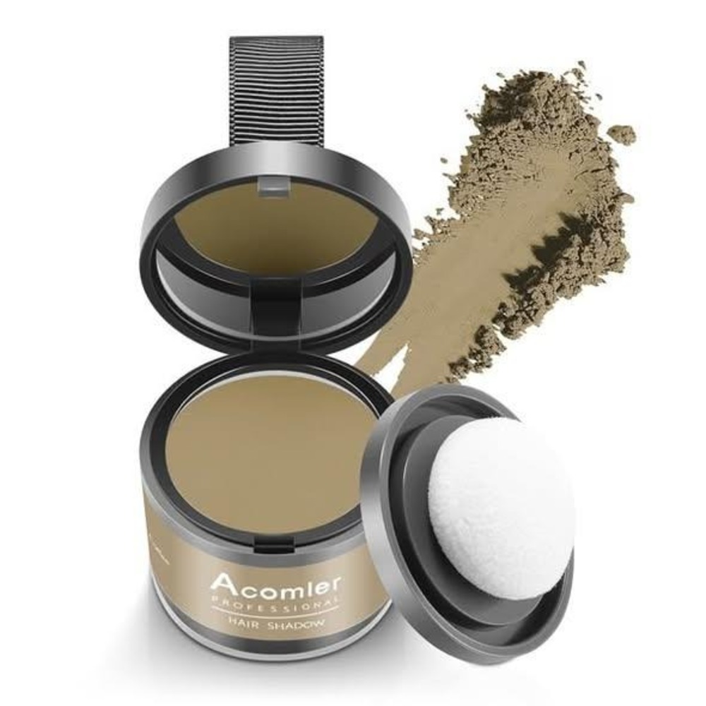 Hair‎ Shadow Root Concealer Powder for Hairline & Beards Coffee 4 pack bulk